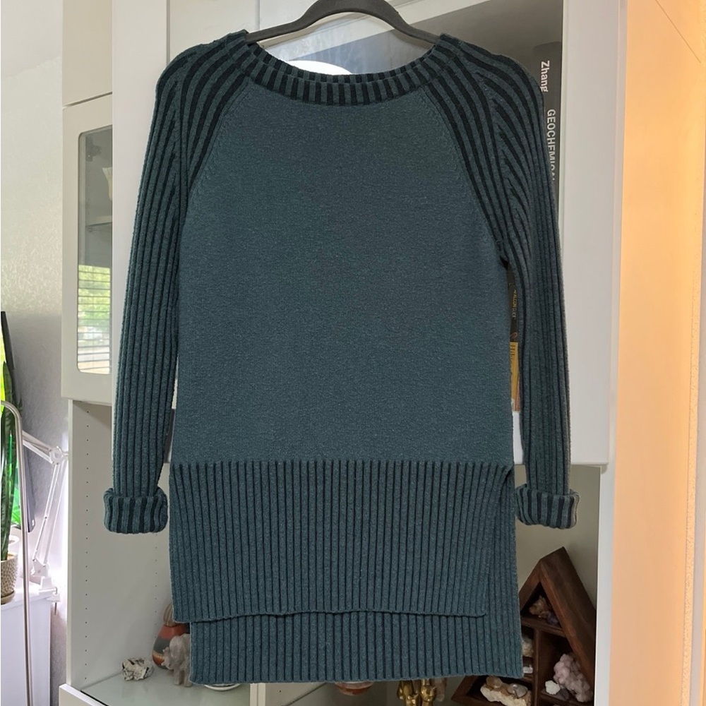 SmartWool Merino Wool Sweater Women’s Small Teal Outdoor Hiking